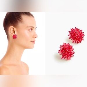 J. Crew Crystal Burst Stud Earrings